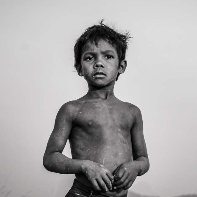 Campaign section hunger kid image
